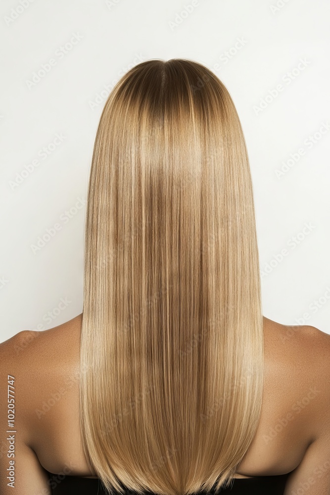 Fototapeta premium woman with hair