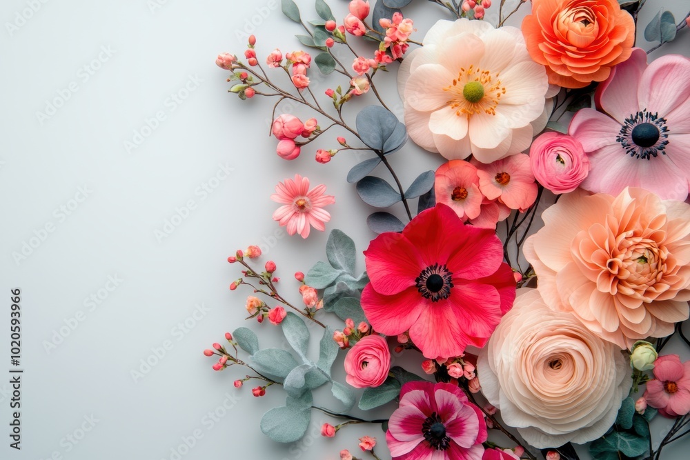 mothers day card design, elegant mothers day card with vibrant blooms on a light gray backdrop a beautiful gesture to show your love mothers day card design, elegant mothers day card with vibrant blooms on a light gray backdrop a beautiful gesture to show your love