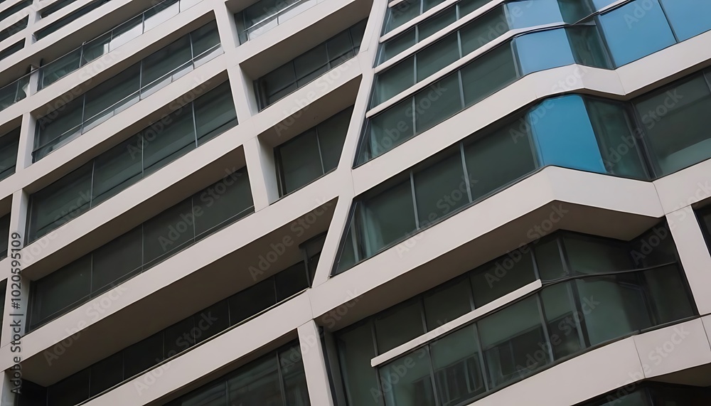 A modern, glass-fronted skyscraper stands out against a backdrop of other tall buildings and a bustling city street. A modern, glass-fronted skyscraper stands out against a backdrop of other tall buildings and a bustling city street.