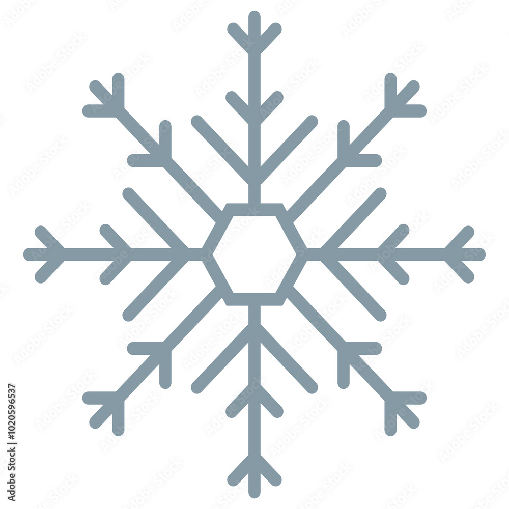 Snowflake Christmas social ads template transparent png Snowflake Christmas social ads template transparent png