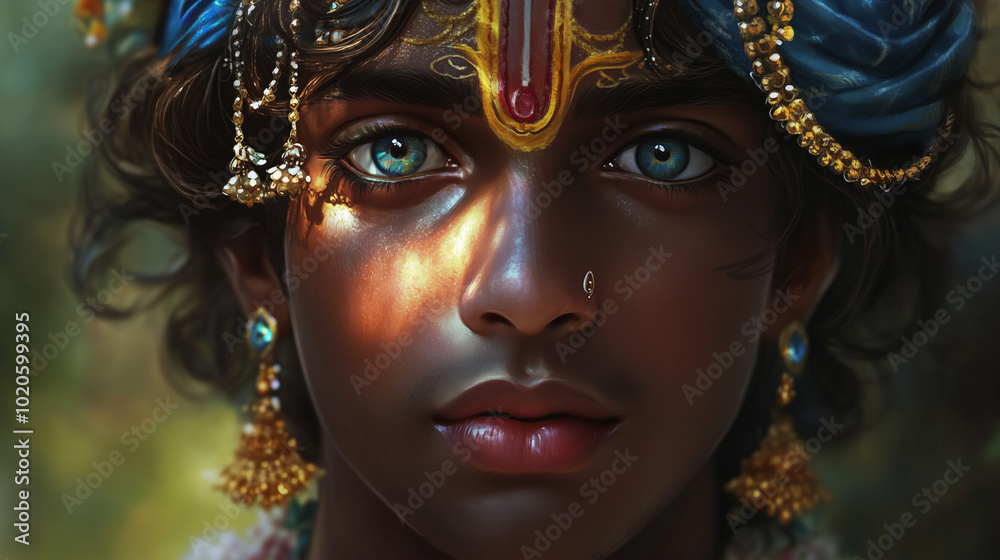 portrait of a indian man Generative AI portrait of a indian man Generative AI