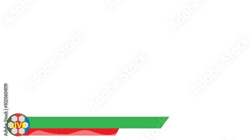 Live Streaming Broadcast icon with two blank boxes sliding without background
