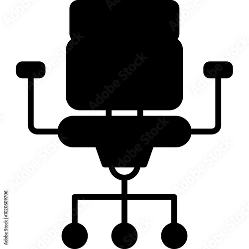 Office Chair Mat Icon