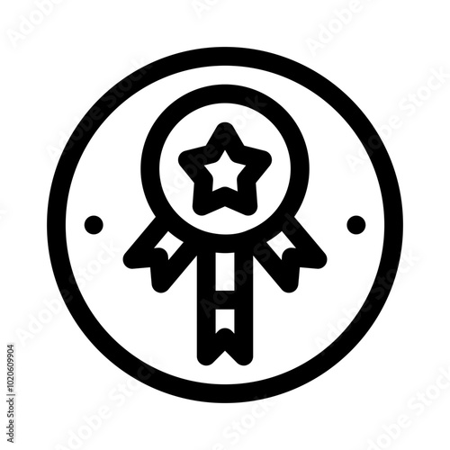 Winners Circle line icon