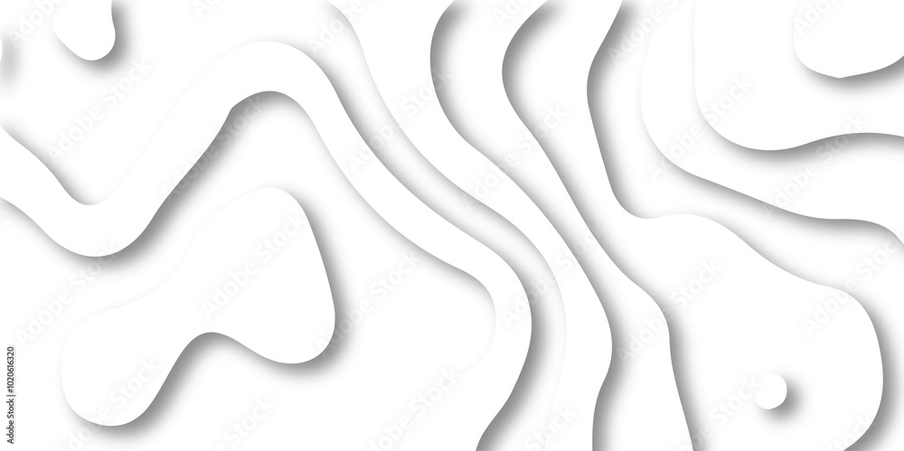 Obraz premium white background. Modern Minimalist Clean, minimalist patterns with a modern aesthetic. Banner with 3D abstract background. papercut and multi layer cutout geometric white abstract pattern background.