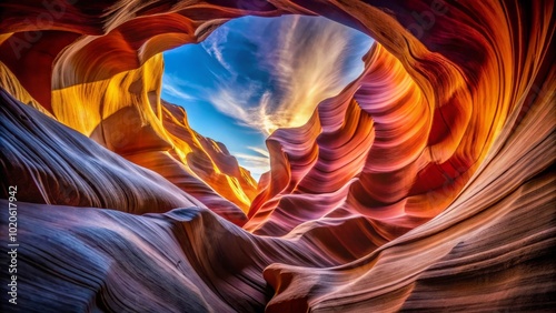 Incredible portraits highlight Antelope Canyon's distinctive rock formations and enchanting light patterns, revealing the captivating beauty of nature through exceptional photography.