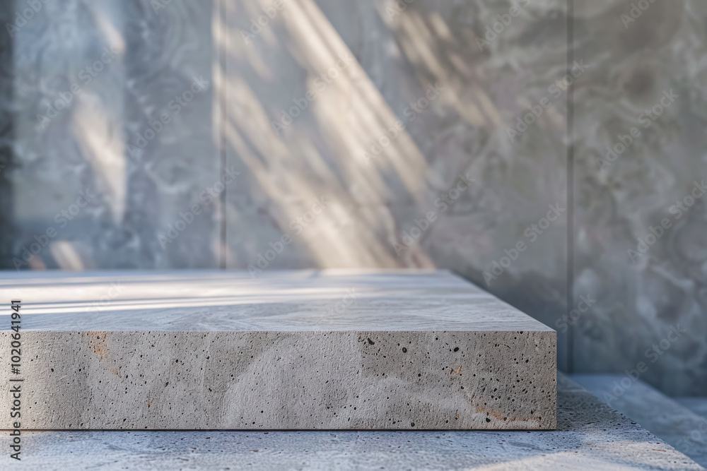 Abstract marble background with podium for product representation Abstract marble background with podium for product representation