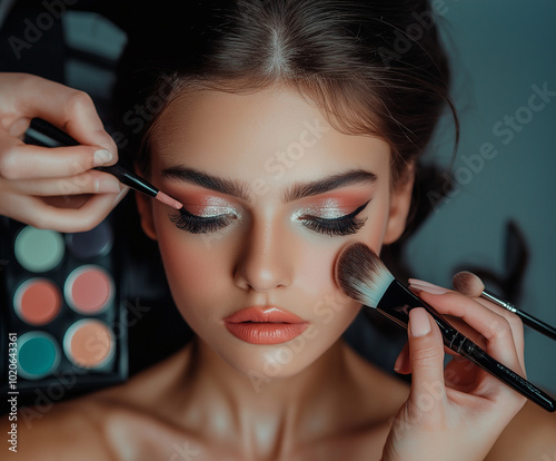 make up - makijaż twarzy