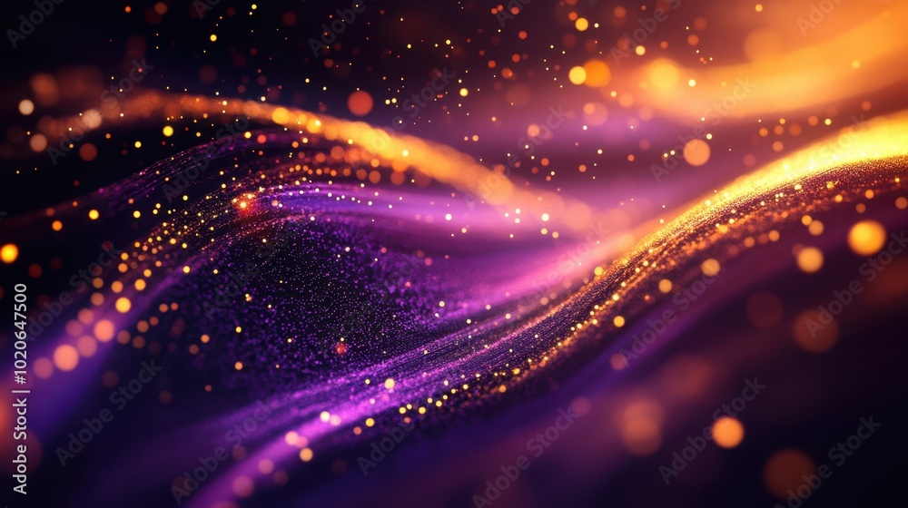 The Vibrant Abstract Wave The Vibrant Abstract Wave