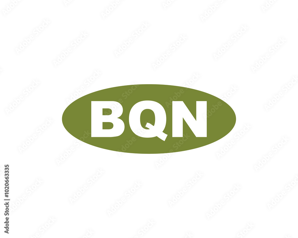 BQN logo design vector template. BQN BQN logo design vector template. BQN