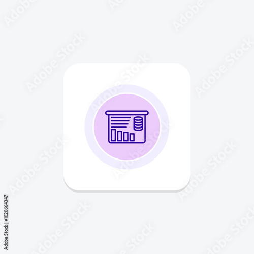 Data Augmentation color circle icon , vector, pixel perfect, illustrator file
