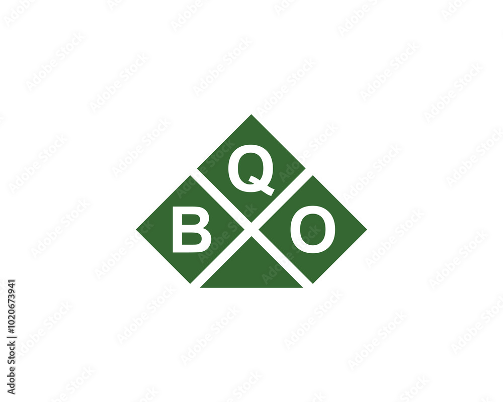 BQO logo design vector template. BQO BQO logo design vector template. BQO