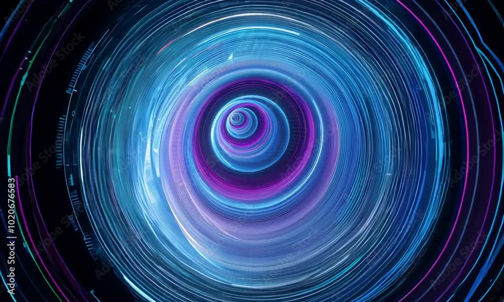 Abstract Circular Lights Abstract Circular Lights