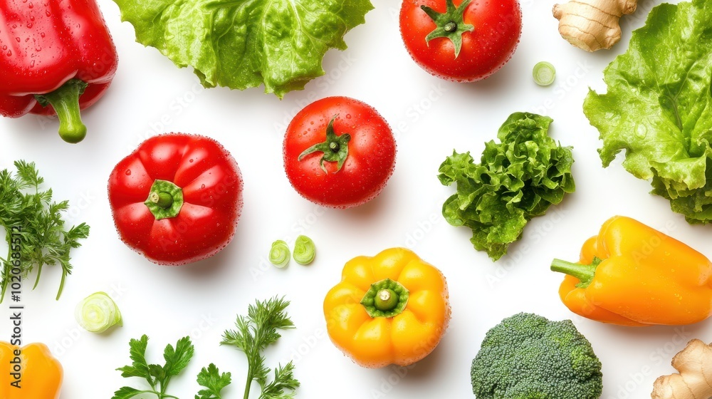 The Colorful Array of Vegetables