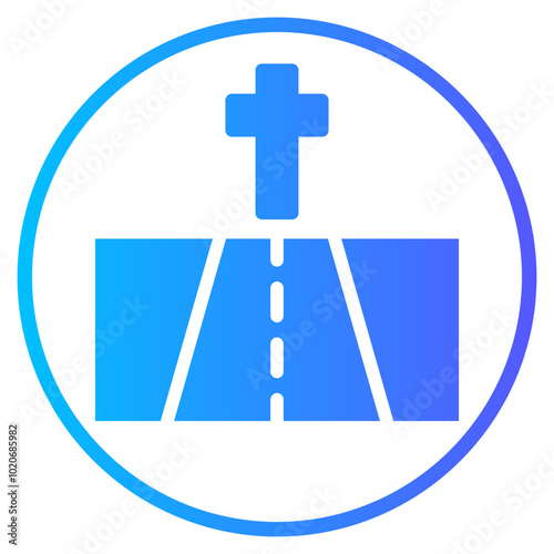 road gradient icon