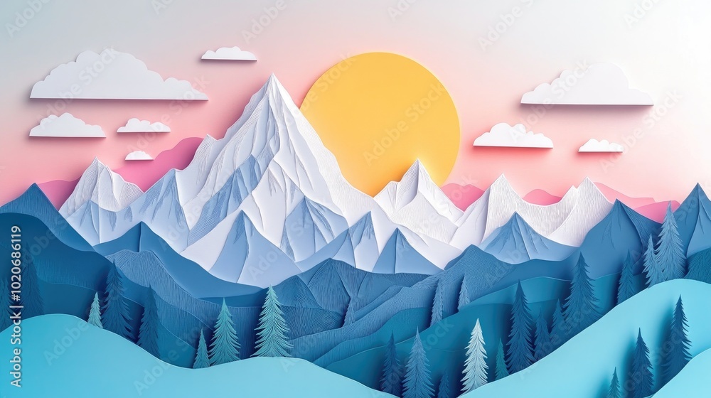 Impression of a majestic mountain range in the eastern region showcasing stunning natural landscapes and scenic beauty Impression of a majestic mountain range in the eastern region showcasing stunning natural landscapes and scenic beauty