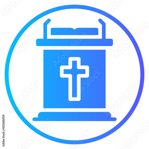 sermon gradient icon