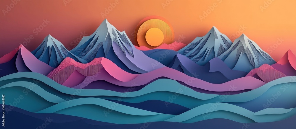 Hiking in the mountains near the three iconic summits Mountain hiking near famous peaks Hiking in the mountains near the three iconic summits Mountain hiking near famous peaks