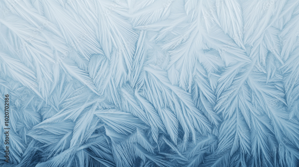 Obraz premium frozen window Generative AI 