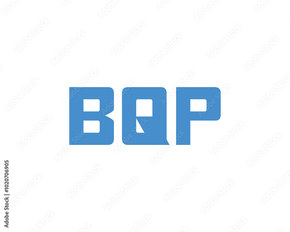 BQP logo design vector template. BQP BQP logo design vector template. BQP