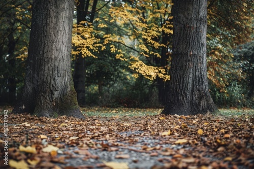 Psychology Concept between two trees