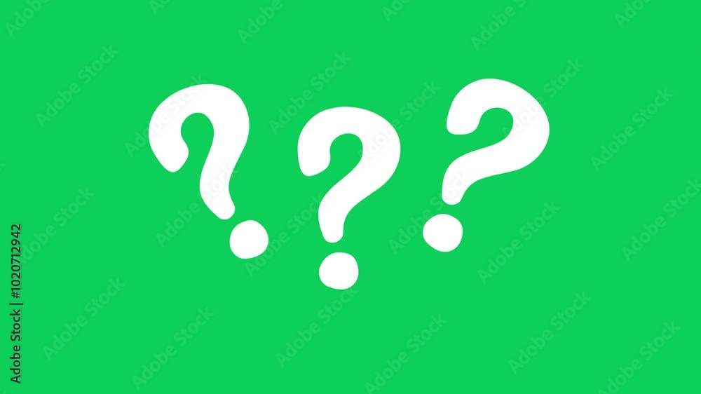 question mark animation pop up question mark flat and 3d green screen alpha looping 4k question mark confused dizzy question mark animation pop up question mark flat and 3d green screen alpha looping 4k question mark confused dizzy