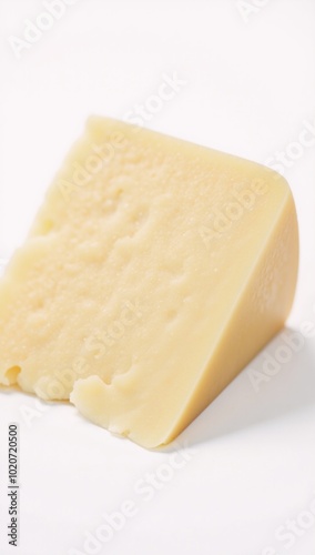 Hand-drawn Parmesan Cheese isolated against a white background with line art style