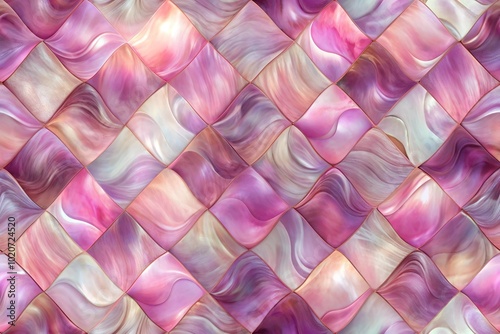 Enchanting Pink and Purple Mother of Pearl Texture for Magical Designs