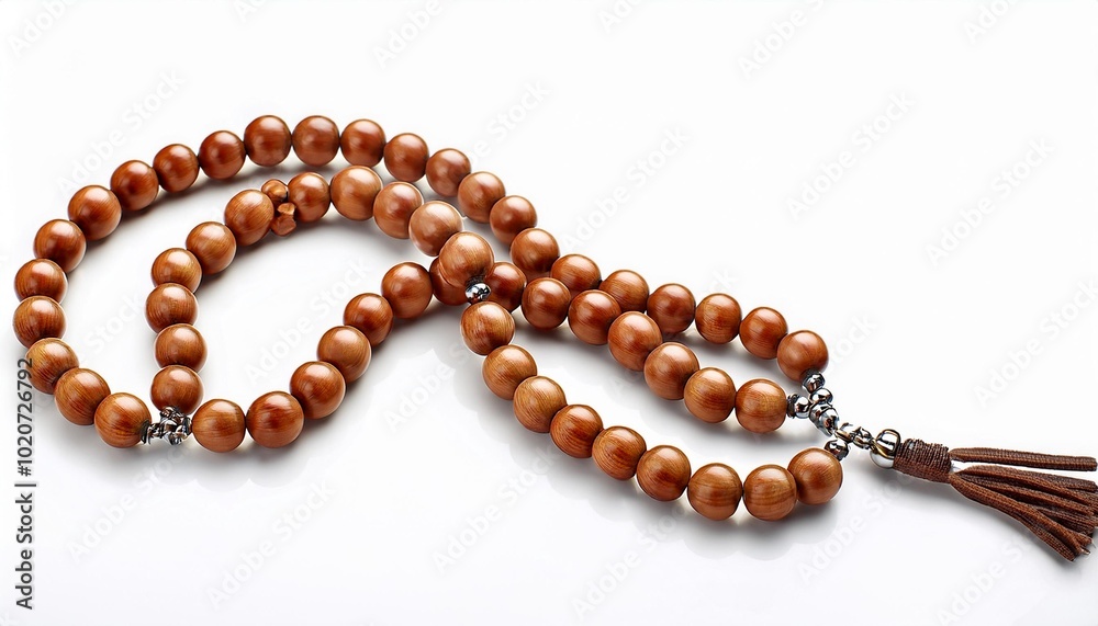 rosary beads isolated over a white background rosary beads isolated over a white background
