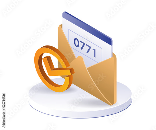 Email confirmation number security code