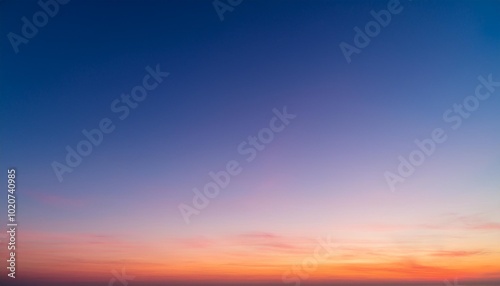 gradient sky texture after sunset