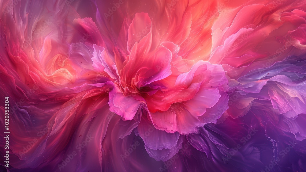 Abstract background with blue, purple and pink gradients. Abstract background with blue, purple and pink gradients.