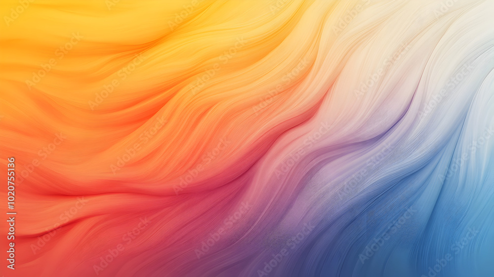 A gradient of warm colors merging into cool colors, representing transition and change. Color transition.
A gradient of warm colors merging into cool colors, representing transition and change. Color transition.