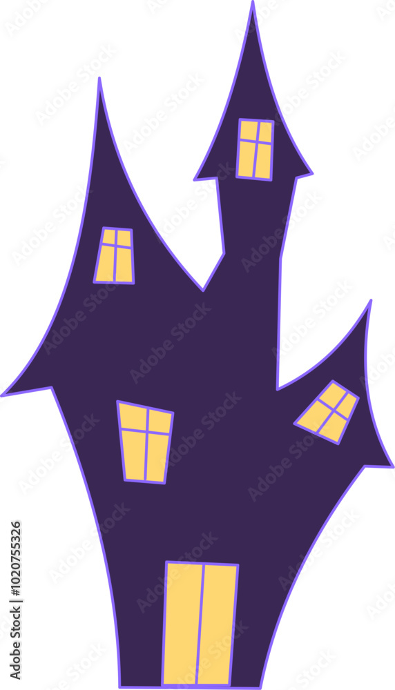 Fototapeta premium castle in the night