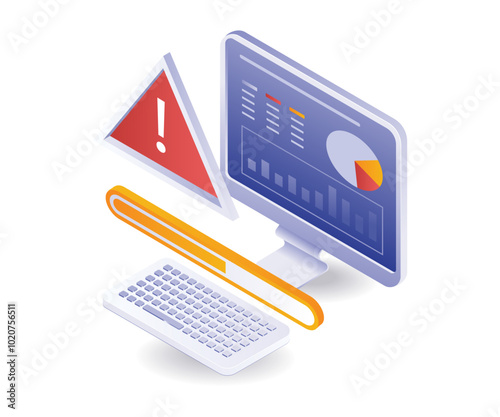 Computer technology maintenance warning analysis