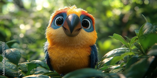 Adorable Bird from the Movie photo