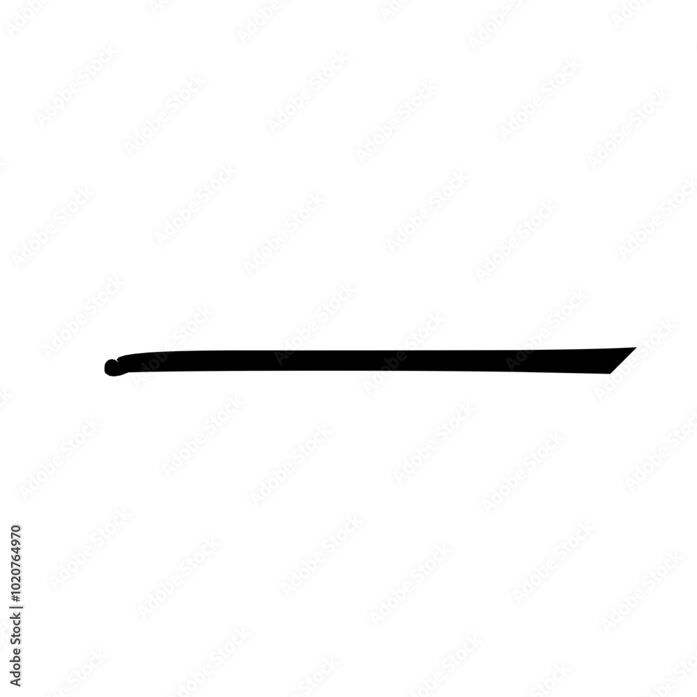 black vector underlines, marker lines and squiggles. black vector underlines, marker lines and squiggles.