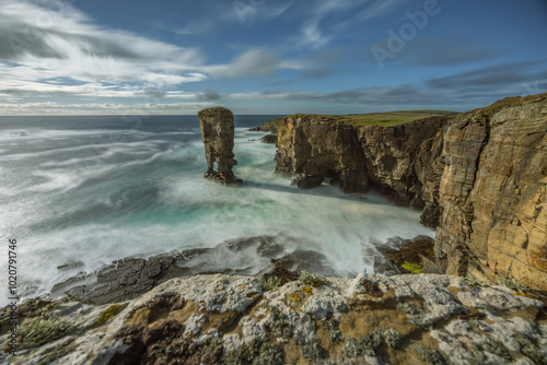 Yesnaby Castle Sea Stack, Orkney, Scotland