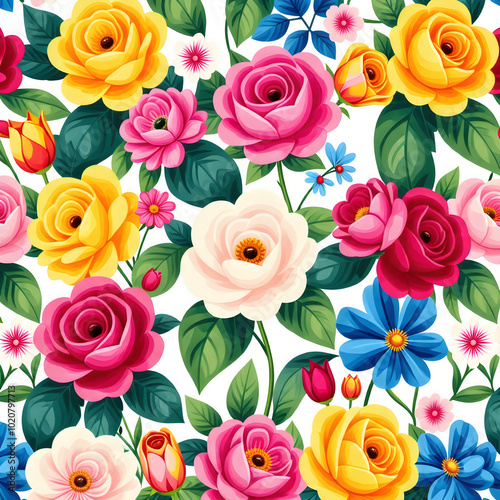 seamless floral pattern