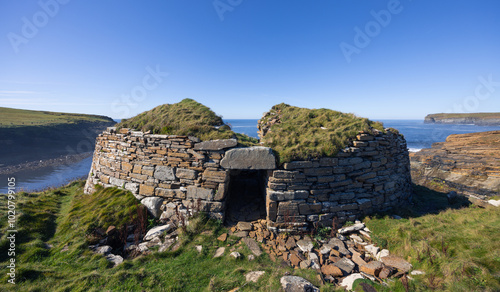 Fotografía Broch of Borwick, Yesnaby, Orkney, Scotland