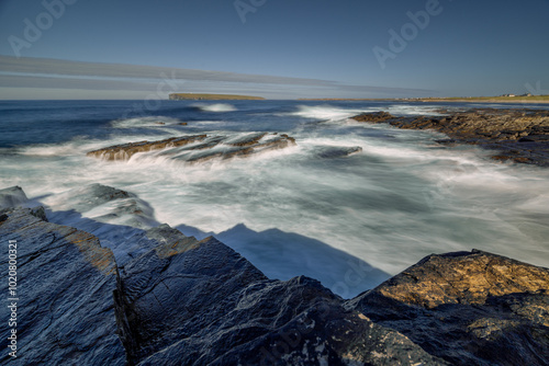 Shoreline Rocks near Birsay, Orkney, Scotland