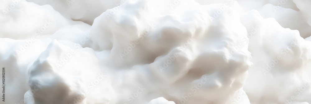 Cloud-like cotton texture, soft and fluffy with gentle gradients, ideal for cozy, dreamy atmospheres in various design applications
