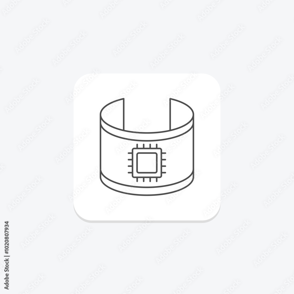 Panorama thinline icon , vector, pixel perfect, illustrator file Panorama thinline icon , vector, pixel perfect, illustrator file
