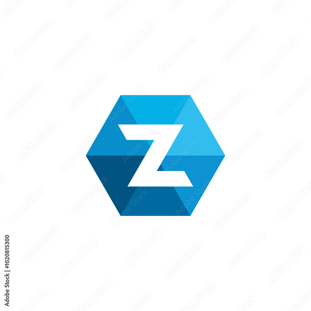 Letter Z Hexagon Logo design vector template Letter Z Hexagon Logo design vector template