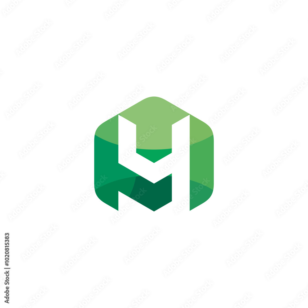 Letter Y Hexagon Logo design vector template Letter Y Hexagon Logo design vector template
