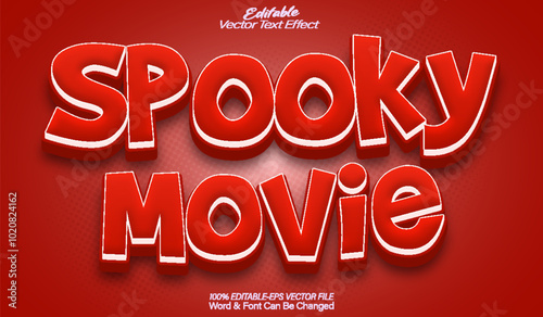 Wallpaper Mural Spooky Movie Vector Text Effect Editable Alphabet Red Horror Evil Cartoon Torontodigital.ca