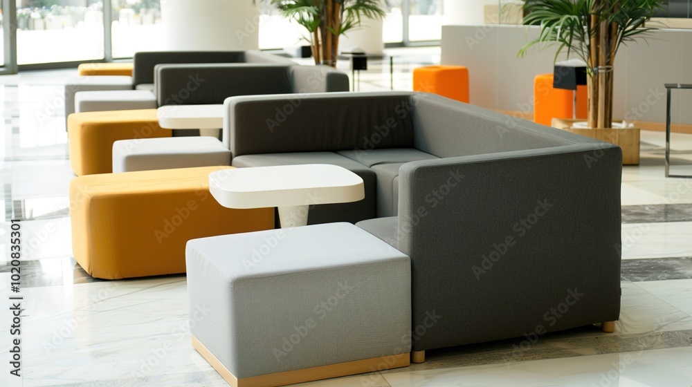 A high-angle shot of a modern living room filled with sleek white furniture, showcasing clean lines and a minimalist design aesthetic A high-angle shot of a modern living room filled with sleek white furniture, showcasing clean lines and a minimalist design aesthetic