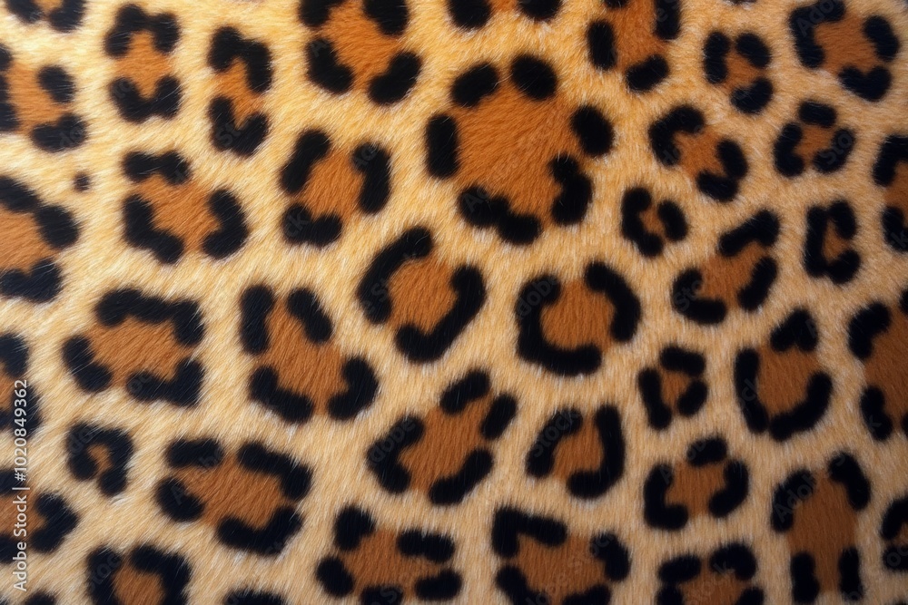 Leopard print pattern in golden and black tones for fashion and interior design Leopard print pattern in golden and black tones for fashion and interior design