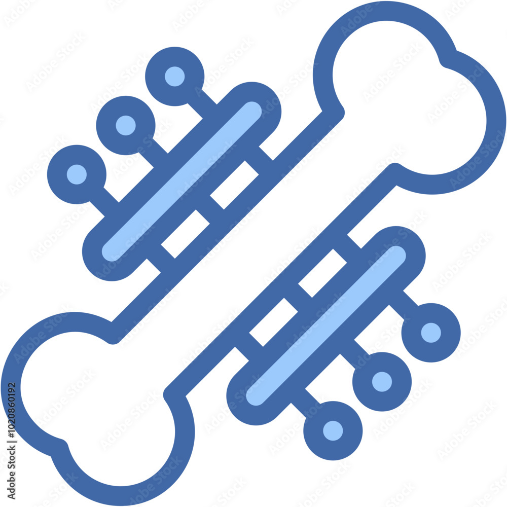 Vector Icon Bone, Dog Food, Animals, Pet, Joint, Bones