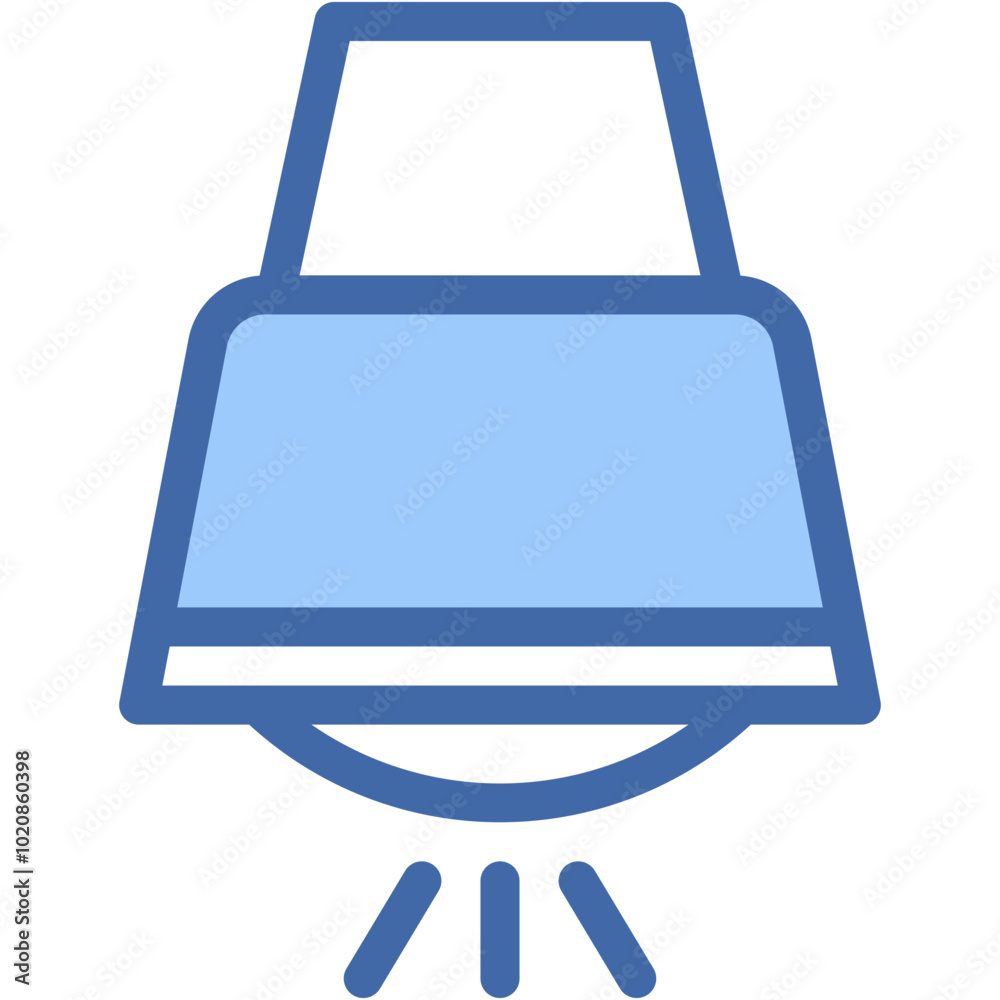 Vector Icon Infrared Lamp, Infrared, Therapy, Injury, Recovery Vector Icon Infrared Lamp, Infrared, Therapy, Injury, Recovery